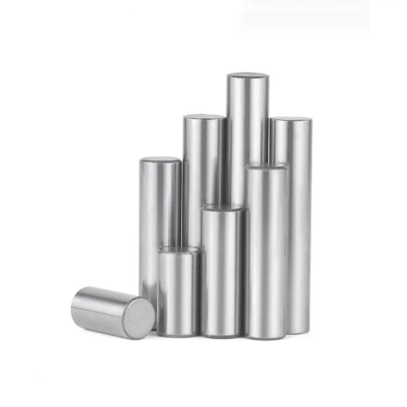 GB119 High Hardened Locat Fixed Parallel Pin M1 M1.5 M2 M2.5 M3 M3.5 M4 M5 M6 HRC62 Bearing Steel Solid Cylindrical Dowel Pins