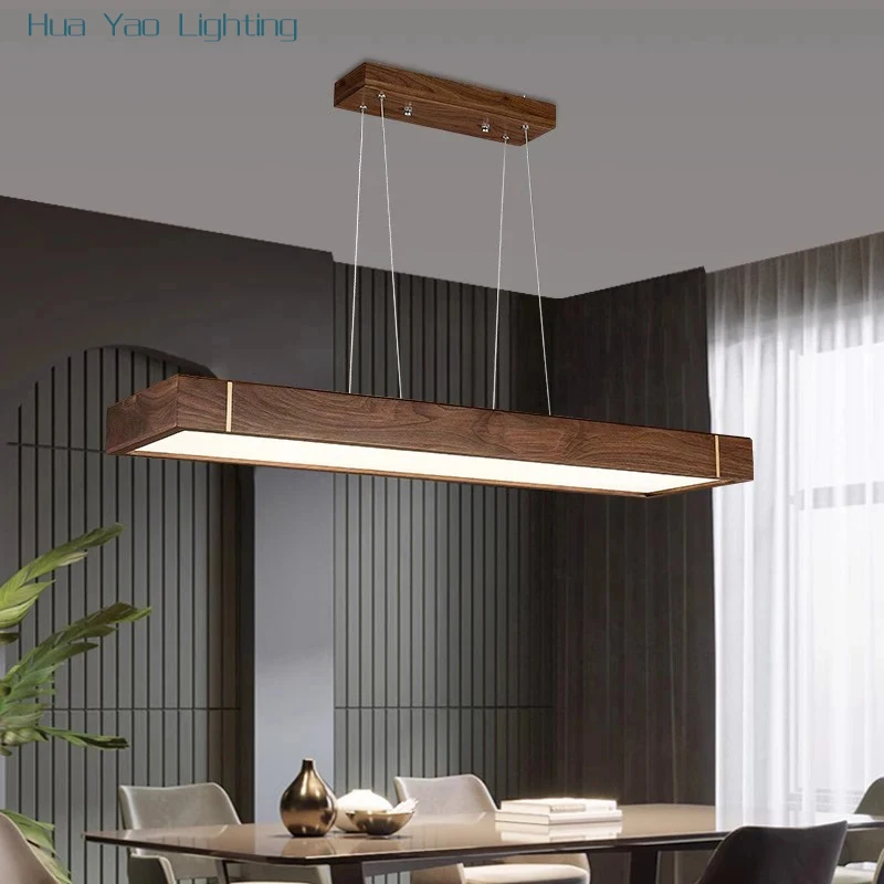 Vintage Wabi-Sabi Wind Led Lamps Minimalist Bedroom Living Room Pendant Light Dining Room Bar Ceiling Chandelier Home Decoration