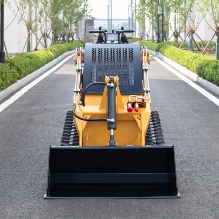 SDLOT Compact Mini Skid Steer Loader Kubota Diesel Engine CE EURO5 Hydraulic Lawn Roller for Garden Ground Compaction - view 5