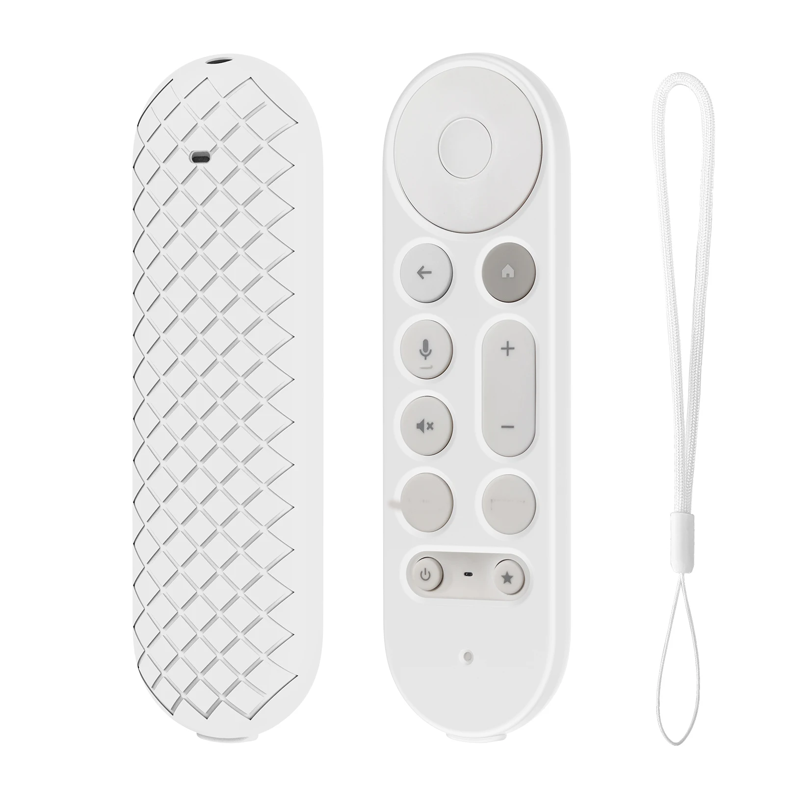 Cases For Google Silicone Remote Controller Protective Covers For Google TV Streamer 4K TV For Google GY3LE Remote Controller