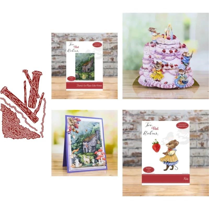 

Новинка 2026: Металлические вырубные штампы «Мышки хотят познакомиться» для скрапбукинга, изготовления бумаги и рукоделия.