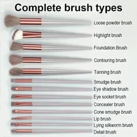 Makeup Brush Set Soft Fluffy Professiona Cosmetic Foundation Powder Eyeshadow Kabuki Blending Make Up Brush Beauty Tool Makeup 6