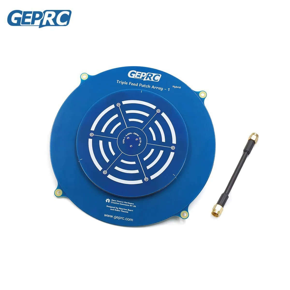 GEPRC Triple Feed Patch Array 5.8G Receiving Antenna FPV Crossing Machine Left and Right Rotation