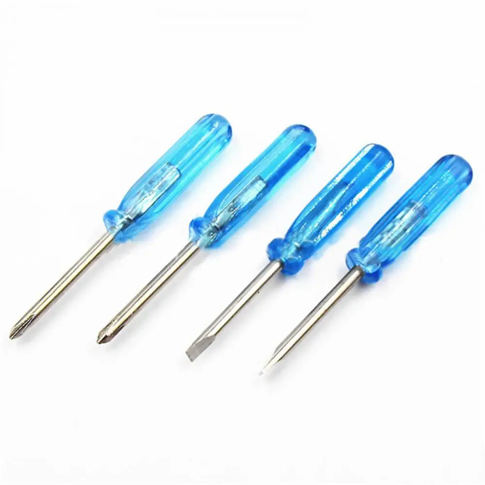 Mini Small Portable Radish Head Screw Driver Transparent Handle Repair Hand Tools Precision Car Repair Screwdriver Kit Set