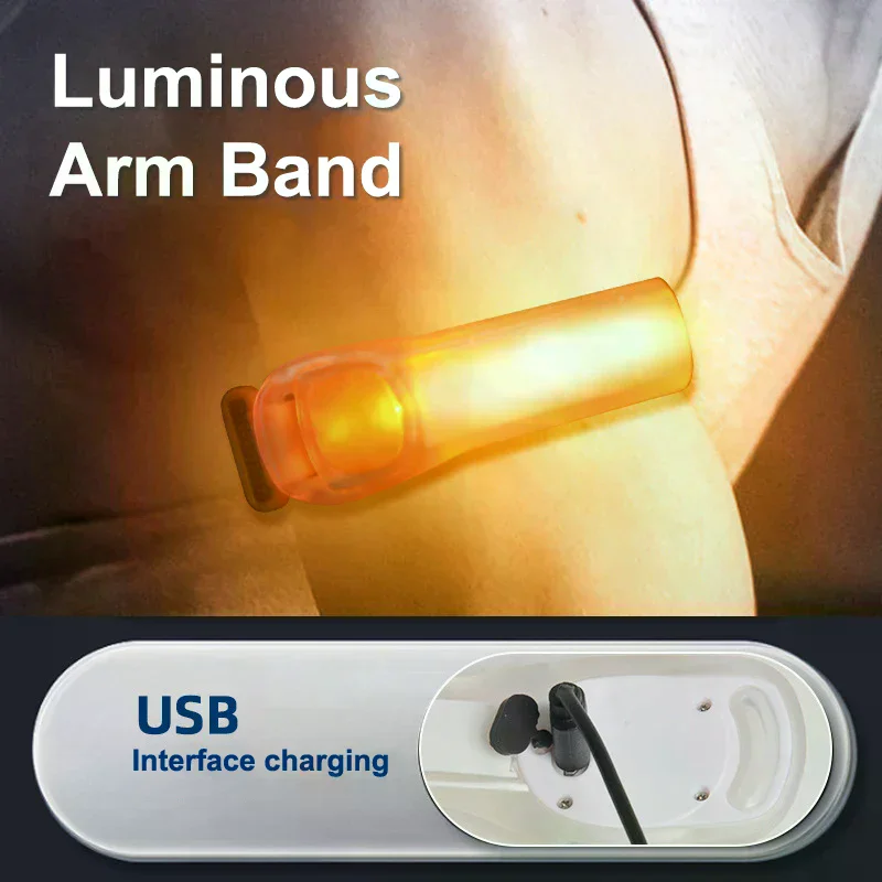 LED Armband Rechargeable, High - Running Gear Lights recension och pris