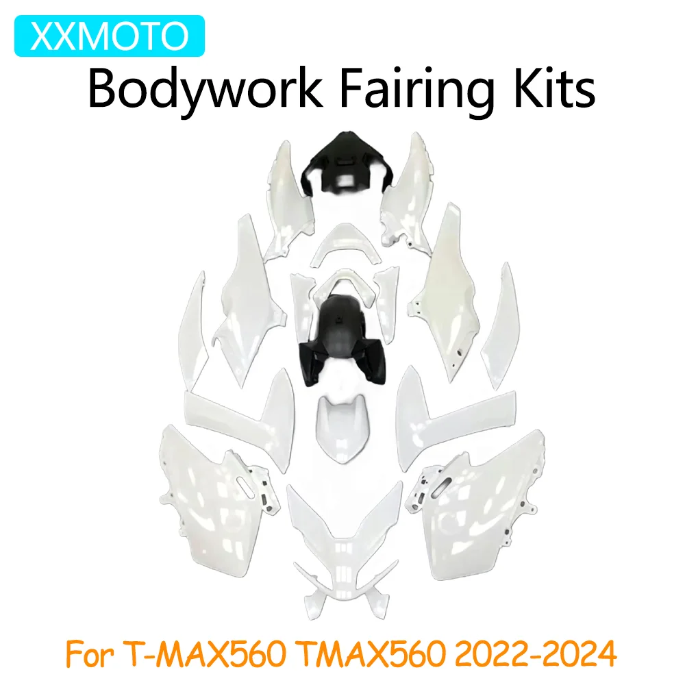

For Yamaha T-MAX560 TMAX560 2022 2023 2024 Motorcycle Plastics Bodywork Fairing Kit Cowl Panel Cover TMAX 560 Accessories