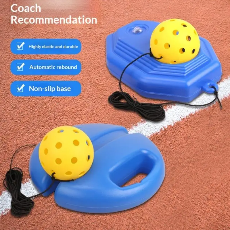 Pickleball Ball with String for Solo Play Perfect for Mastering Precision Shots and Ball Control