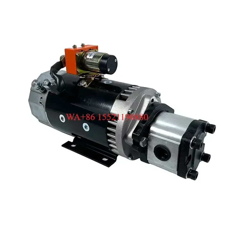 WMWMNU for 24V 5000W DC Motor Pump Group Hydraulic Power Unit Hydraulic System