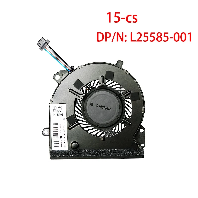 New Original For HP 14-CE 15-CS 15-CW TPN-Q210 TPN-Q207 Laptop Cooling Fan Cooler Fan Radiator L25584-001 L25585-001 L26367-001