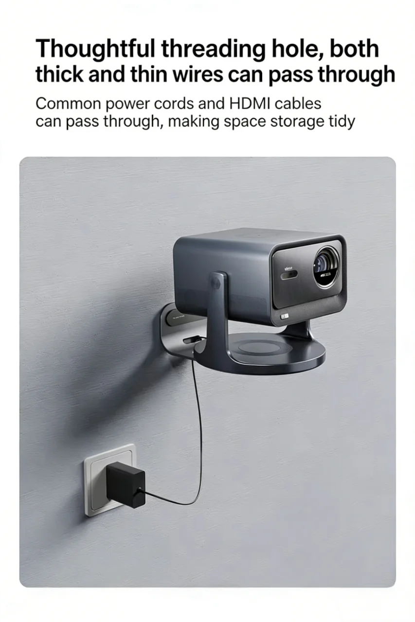 

Original ASW8 projector wall bracket, with a load capacity of 10kg, suitable for Hisense C1/C2/C3 series projectors, M2Pro