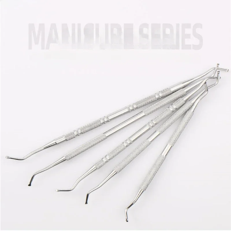 Ingrown Toe Nail Care Hook, Correção dupla, Levantador Arquivo, Manicure e Pedicure, Clean Foot Care Tool