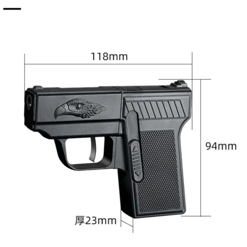 جديد في الهواء الطلق صندوق سجائر محمول نفخ ولاعة يمكن أن تحمل نوع البندقية سبليت جت نفخ يندبروف أخف الرجال أداة #6