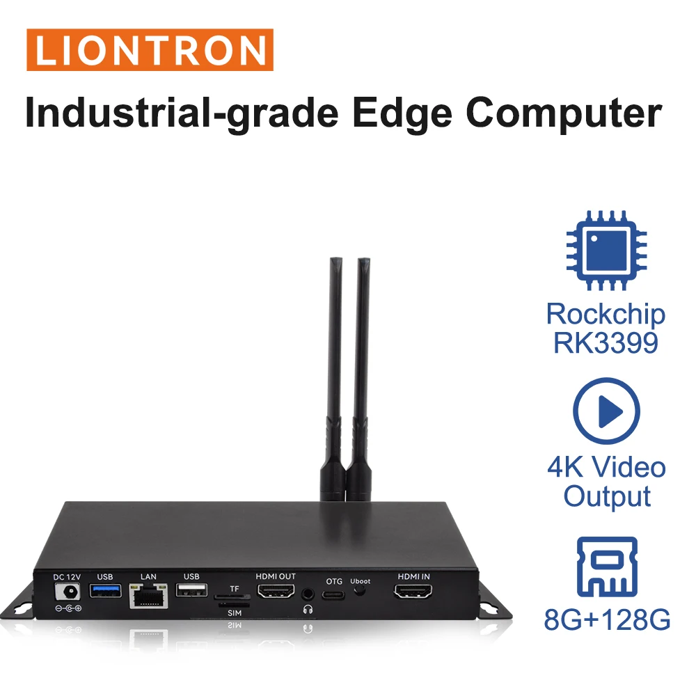 Liontron Mini PC Rockchip RK3399 gorąca sprzedaż fabryka komputer jednopłytkowy rodzaj USB-C Android Linux Ubuntu Debian QT OS