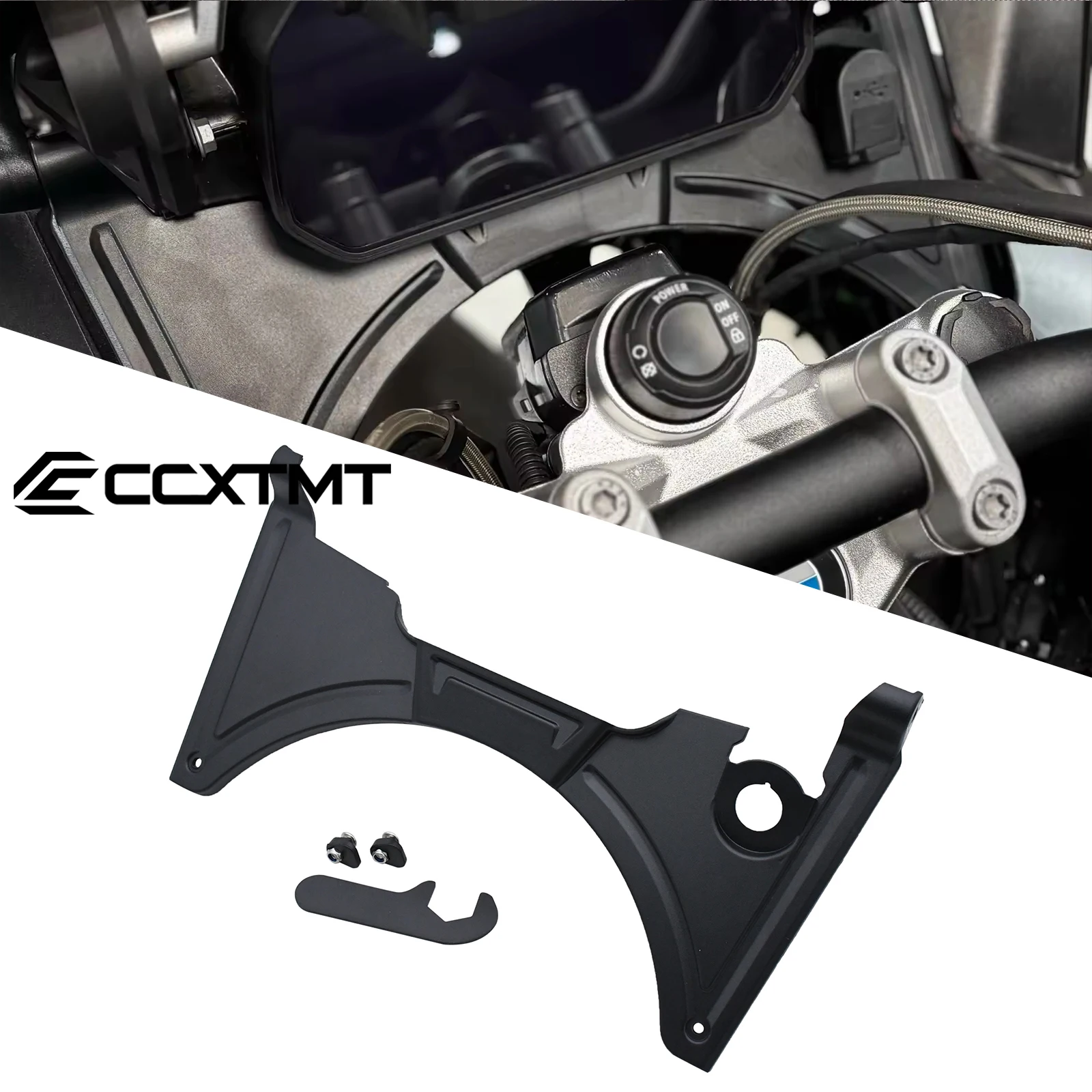 Motorcycle Cockpit Fairing For BMW R1200GS LC 2017-2019 R1250GS 2018-2024 Updraft Deflector For R1250GS LC Adventure 2018-2024