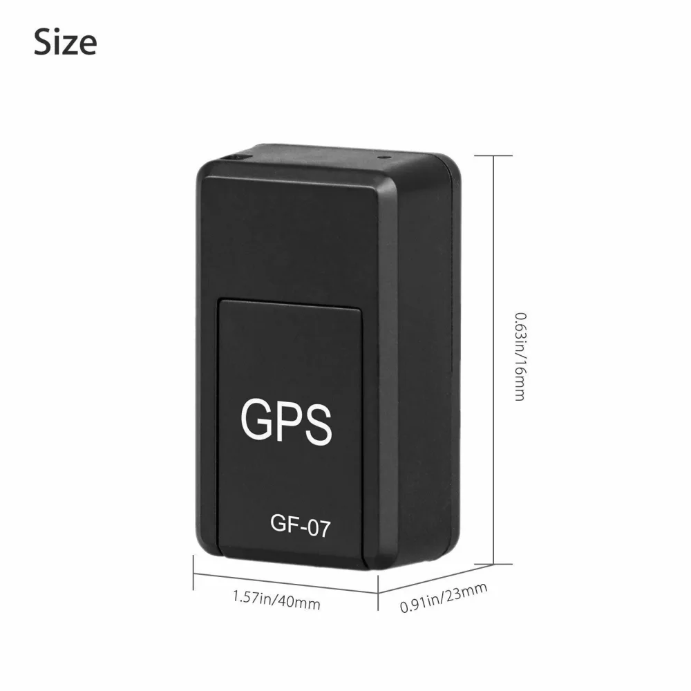 المغناطيسي GF07 Mini GPS في الوقت الحقيقي جهاز تعقب محدد موقع السيارة GSM/GPRS