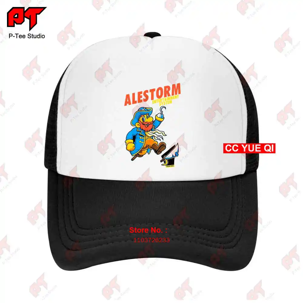 Alestorm Entertainment Concert North America Tour 2018 Sm Scottish Pirate Baseball Caps Truck Cap ZH8Y