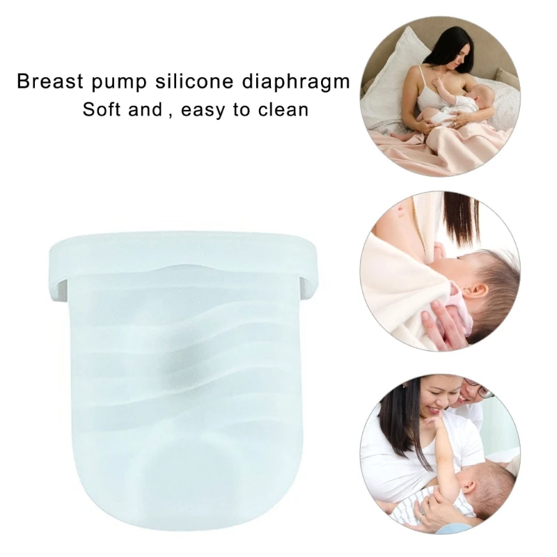 

Y1UB Breastfeeding Mother Choice Safe Silicone Diaphragm for Breast Pumps Easy Use