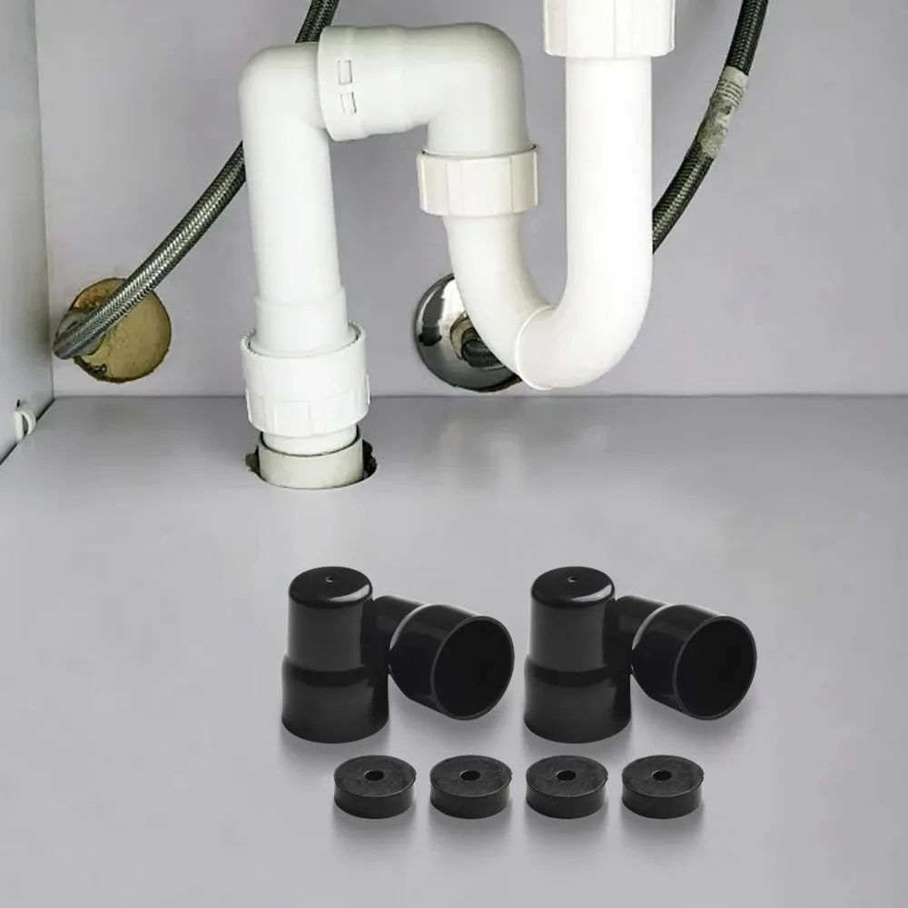 Tapa de válvula de radiador de plástico ABS, cubierta de tubo de calentadores de agua de fácil ajuste, color negro, cubierta de repuesto blanca, cubiertas de tubo de drenaje