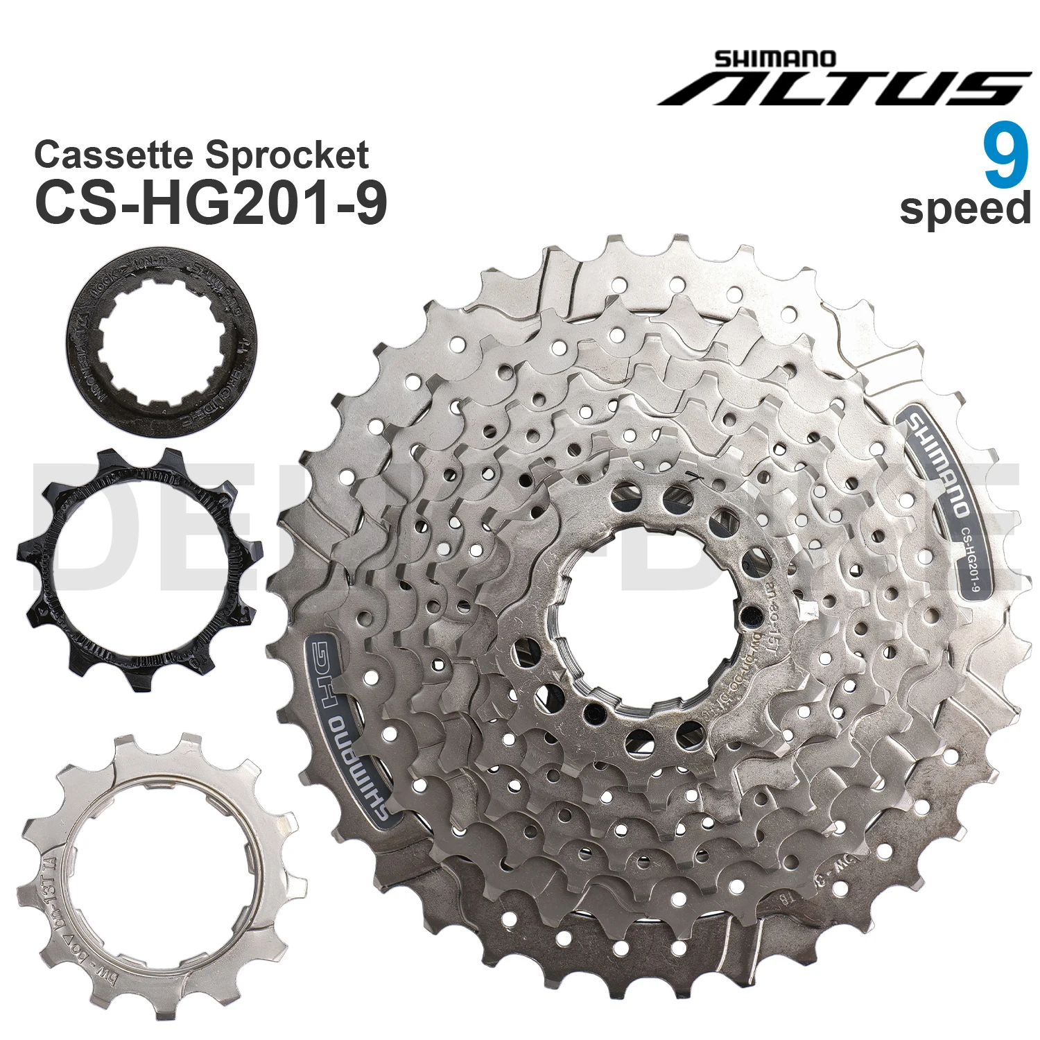 SHIMANO ALTUS M2000 CS-HG201-9 Cassette Sprocket - 9-Speed - HYPERGLIDE - 11-32T 11-34T 11-36T for MTB Original parts