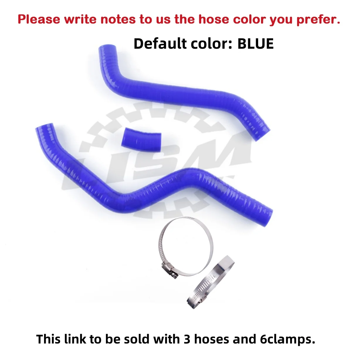 

3PCS 3PLY Silicone Radiator Coolant Hose Kit Pipe For 1996-2007 Yamaha Thundercat YZF600R YZF 600 R Motorcycle 97 98 99 00 01 02