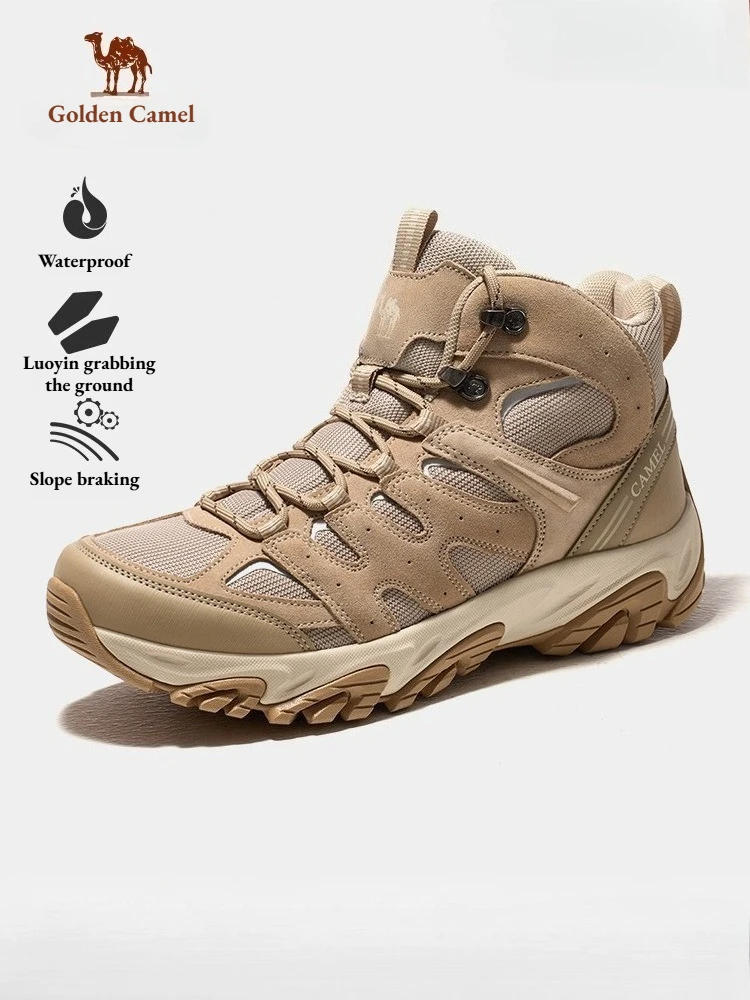 

Мужские походные ботинки Golden Camel Triumph Pro, кроссовки для туризма и альпинизма, зимние высокие нескользящие спортивные повседневные уличные ботинки