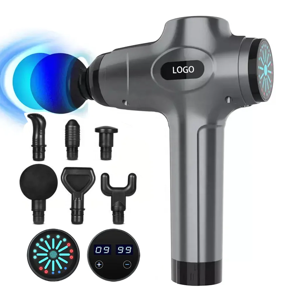 

Massage Gun, 30 Speed Deep Tissue Massager, Fascia Percussion Massager, Muscle Massager for Sports Recovery, Vibration Massager