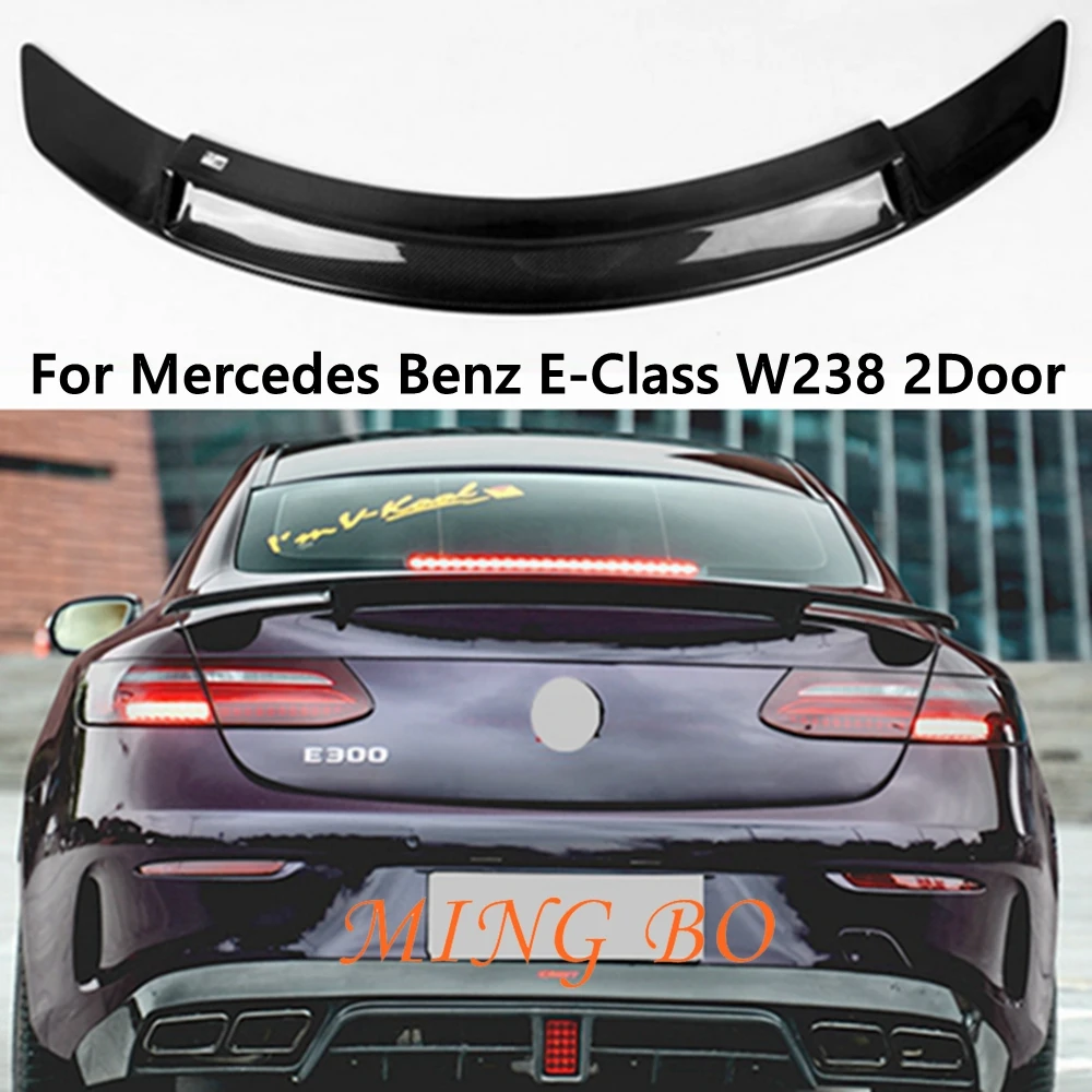 

RT Style For Mercedes W238 spoiler E Class Coupe E250 E400 E500 E550 2-Door Carbon Fiber Rear Trunk Spoiler Wing 2016 - UP