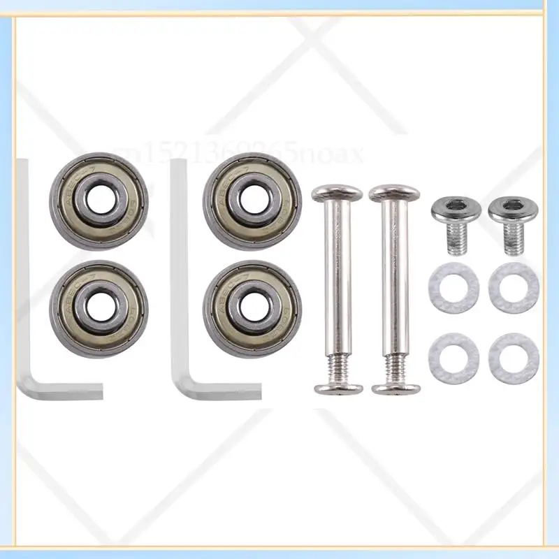 -SPOR 80 Mm X 24 Mm Ruedas de equipaje Caja de repuesto Ruedas Rodamientos de acero al carbono Ruedas para maleta Skate 1 par