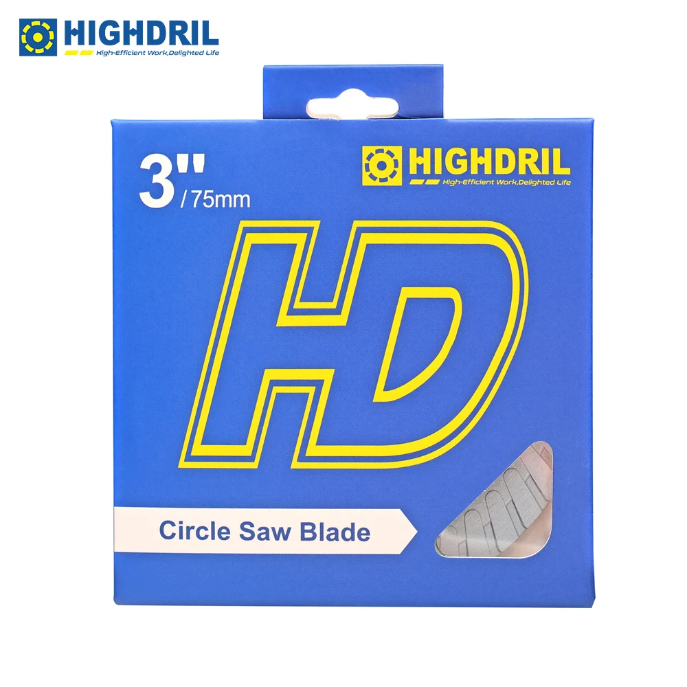 HIGHDRIL 1 Dia75mm Kim Cương X Lưới Lưỡi Cưa Đĩa Cắt Cho Đá Gạch Men Đá Hoa Cương Đá Cẩm Thạch Ép Nóng Thiêu Kết arbor10mm