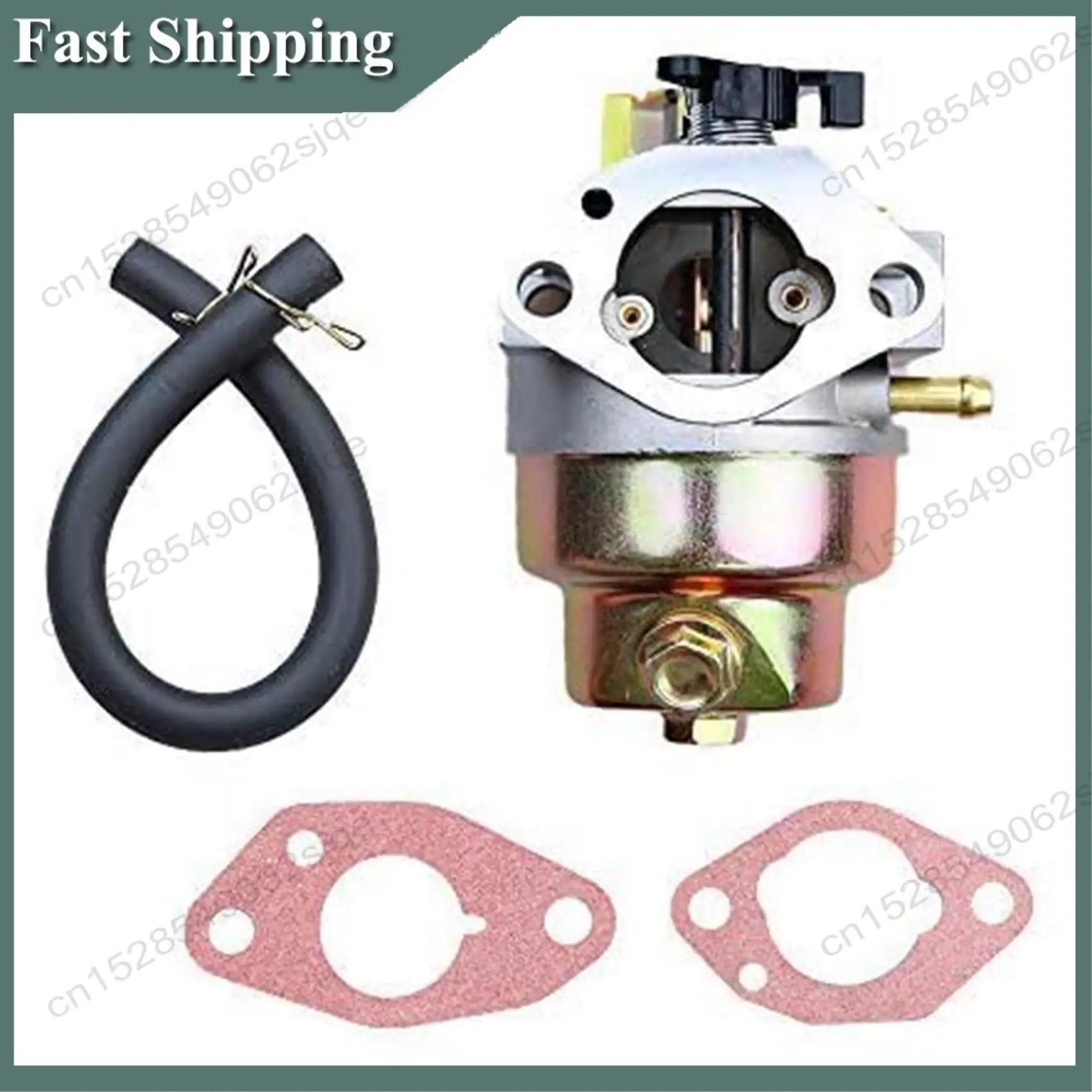 -Carburateur ABCKM pour tondeuse à gazon Honda GCV160 GCV135 GC135 GC160 avec rondelle et conduite de carburant