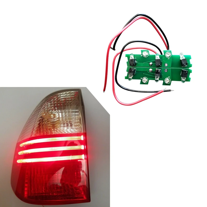 Schwanz Licht LED Reparatur Kit Links und Rechte Seite Hinten LED Licht Reparatur Ersatz Bord Schwanz Lichter für-BMW x3 2007-2010