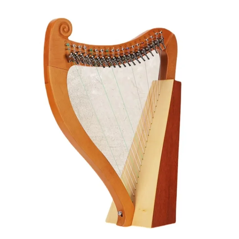 Harp 21 Notes 19 Strings 15 Notes Tree Material Lyre Harp Harp Instrument Angel Instrument Wholesale