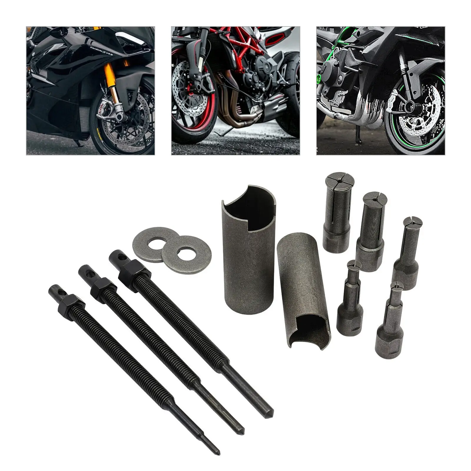 Motorcycle Inner Bearing Puller Tools Remover Kit M12 M14 Dirt Pit Mini Bike Bearing Puller Tool