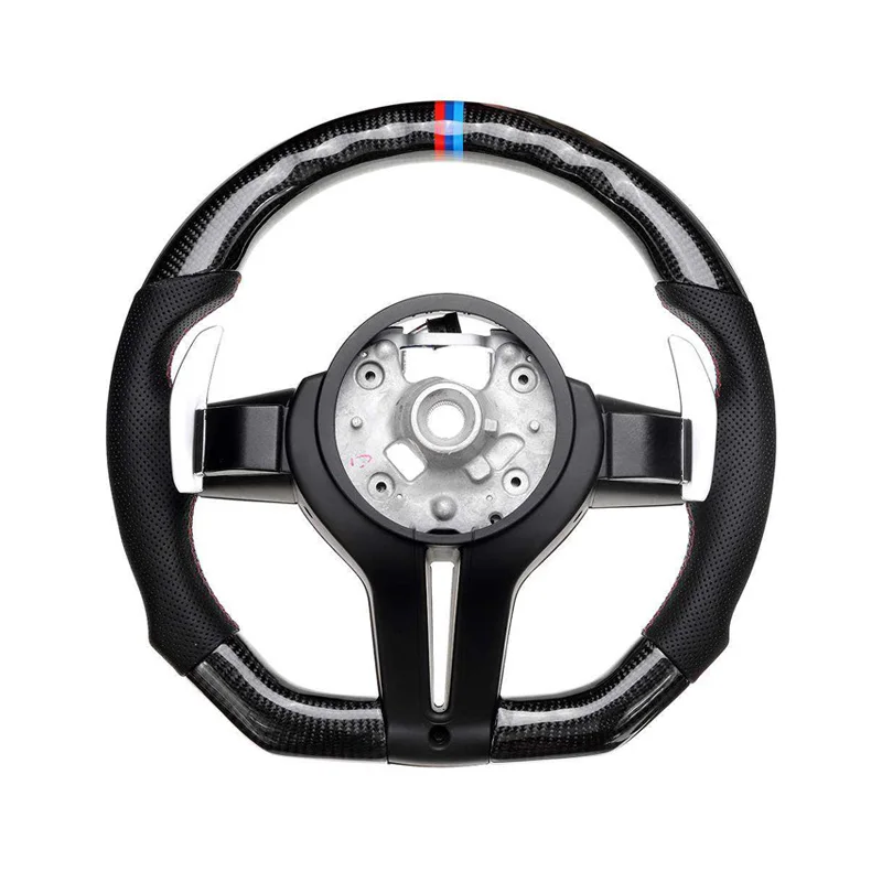 

RELI5 For BMW M3 Sport F20 F21 F22 F23 F45 F46 F30 F31 F34 F35 F32 F33 F36 F48 F25 F26 F15 F16 Steering Wheel Carbon Fiber