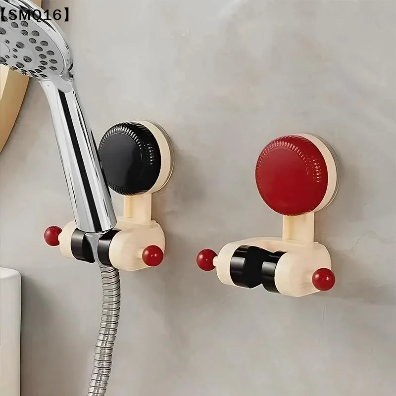 360° Adjustable Shower Holder No Drill Suction Bracket Swivel & Height-Adjustable, Waterproof Design /Strong Grip【SMQ】