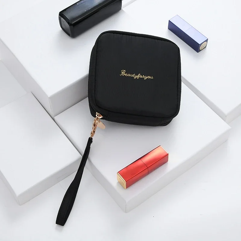 New Cute Mini Cosmetic Bag Zipper Coin Purse Money Wallet Portable Women Small Pouch Makeup Organizer Case Lipstick Storage Bag