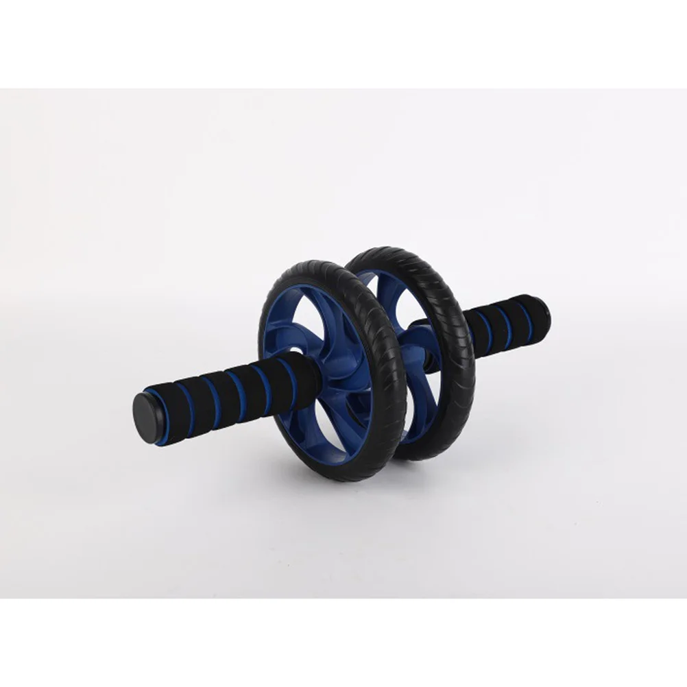 

Two-Wheeled Abdominal Wheel Non-Slip Handles Ab Roller for Core Strength Muscle Building Fitness Equipment