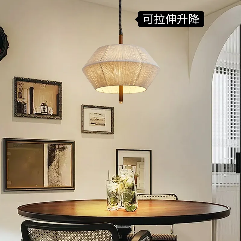 French medieval style restaurant study room bedroom chandelier wabi sabi style extendable and descending homestay bar desk lamp