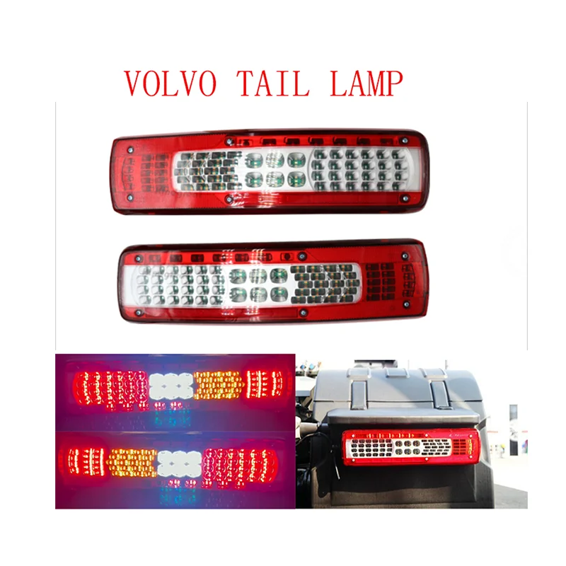 

For Volvo FH/FM/FMX/NH/VM Truck LED Tail Lamp Rear Light 82849924 82849923 84195521 82849894 European Heavy Duty Parts