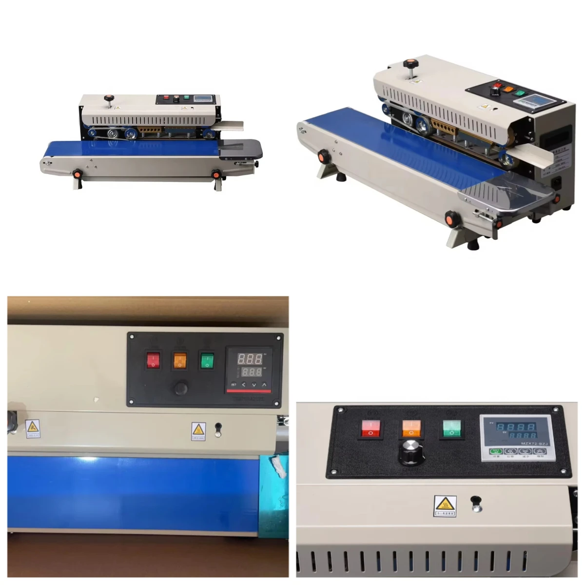 

STLFR-900 Automatic Continuous Sealer Horizontal Electric Copper Heating Sealing Machines