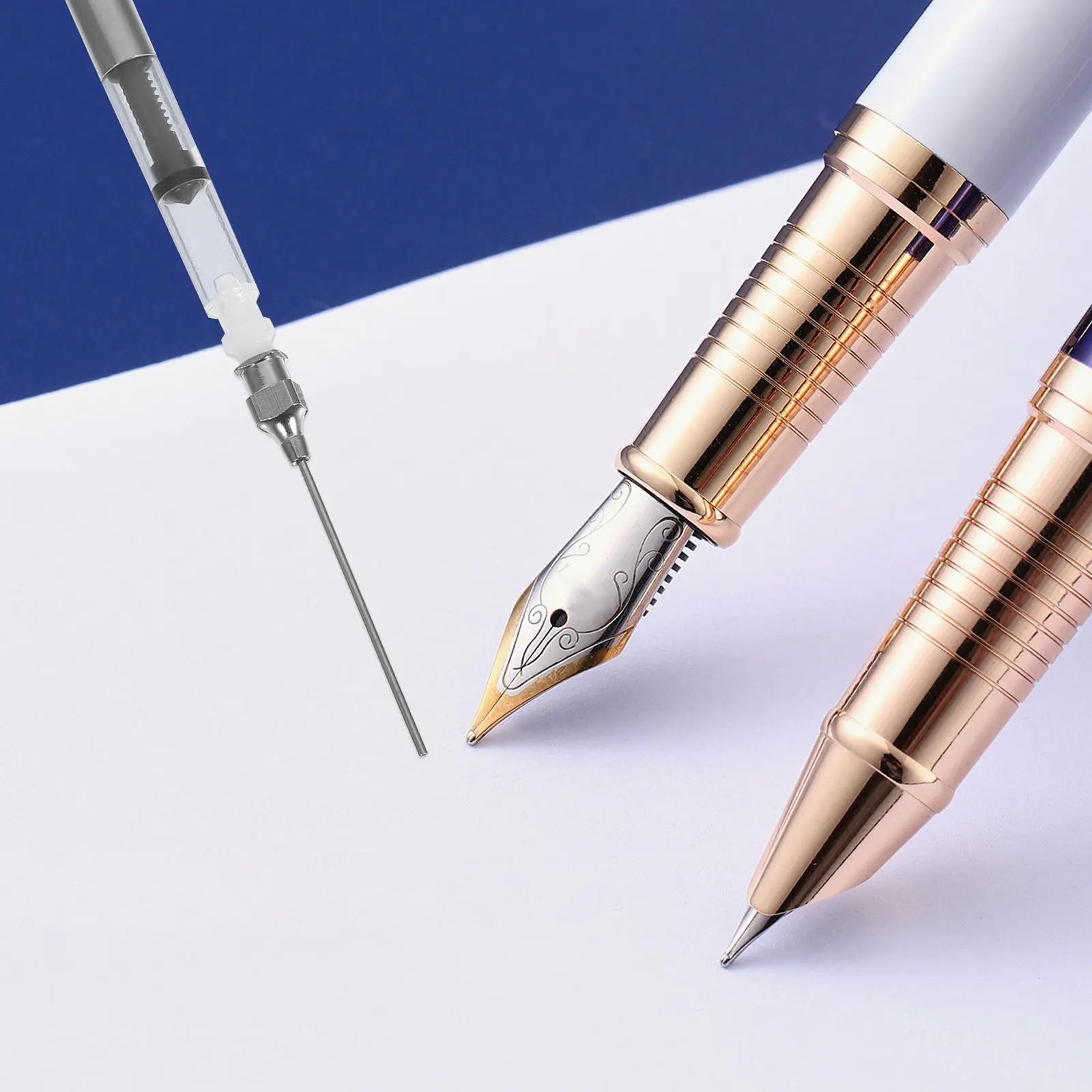 

6 Pcs Fountain Pen Converter Fill Convertor Ink Filler European Universal Accessories