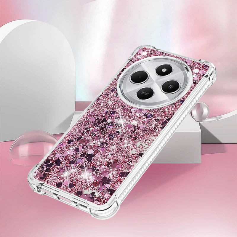 SEHEYA per Xiaomi Redmi 10C Cover Libretto Brillantini Amore