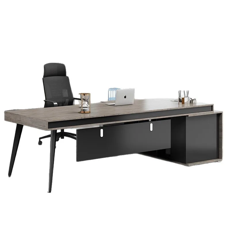 Desk Office Single Supervisor Wooden High-end Modern Simple Desk