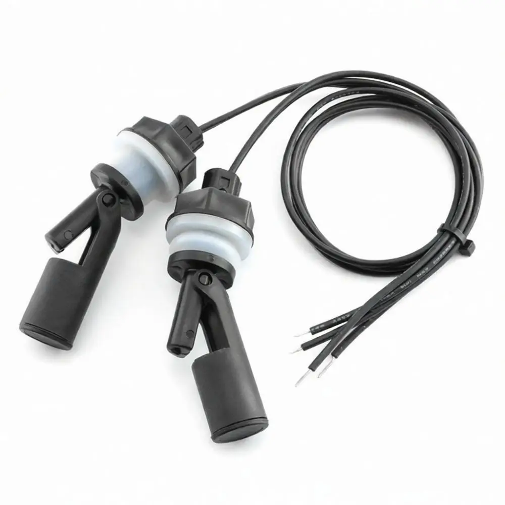 Mini Liquid Water Level Sensor PP Plastic Side Float Switch Duckbill Design For Automatic Tank Filling Pump Control Project