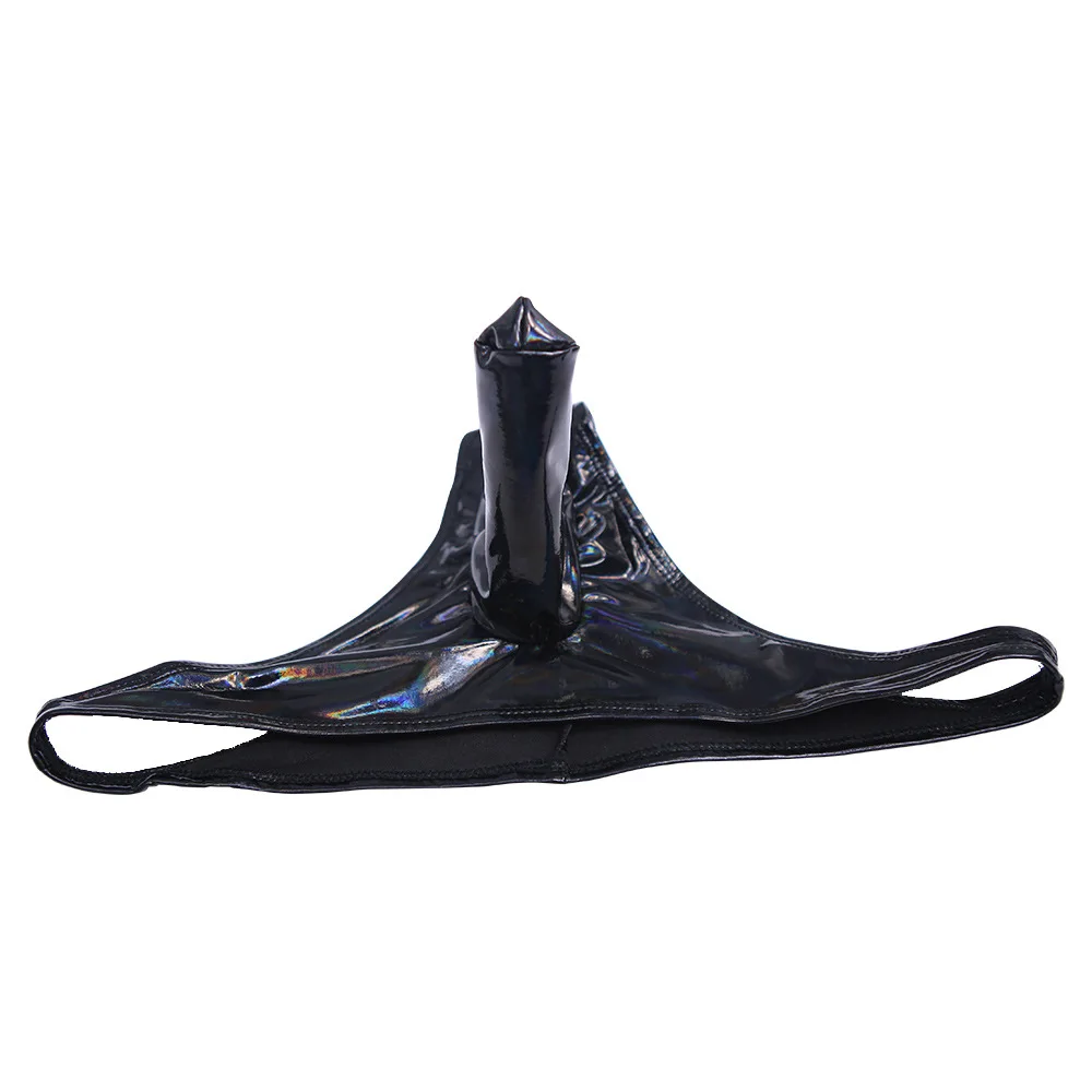 

Горячие эротические мужские сексуальные шорты из искусственной кожи по индивидуальному заказу, летние разноцветные черные стильные шорты с Т-образным шаговым швом