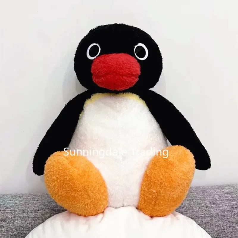 Pingu Plüschtier Anime Pingued Brother und Schwester Pinga Peluche Puppe 38cm Cosplay als Geschenk