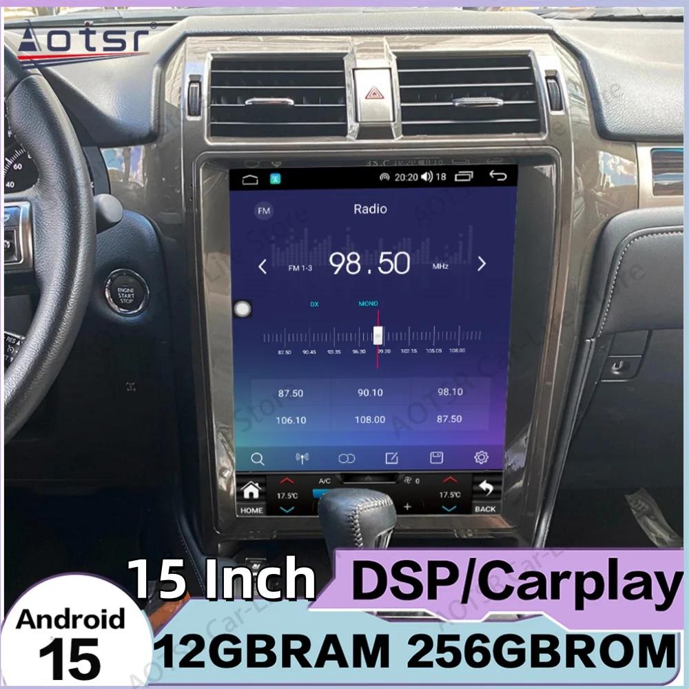 

Android Auto Wireless Carplay For Lexus GX460 GX400 2010~2019 GPS Navigation Multimedia Player Video Stereo Receiver Head Unit