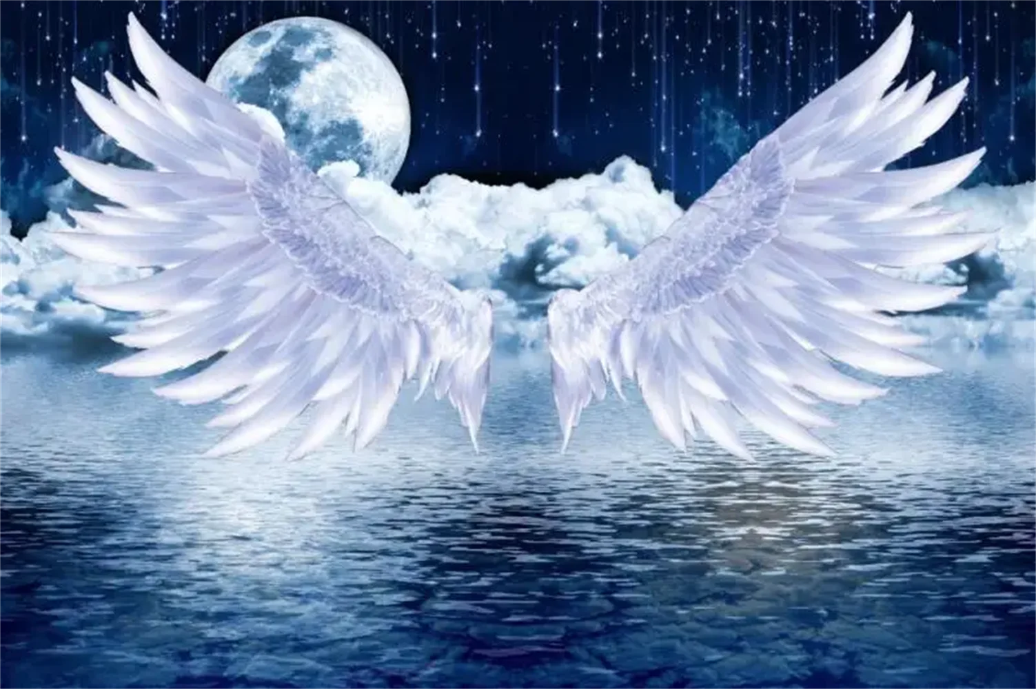 Custom Pink Angel Wings 3D Stereo Mural Wallpaper Living Room Dance Studio Background Wall Decor Faux Foam Decoration