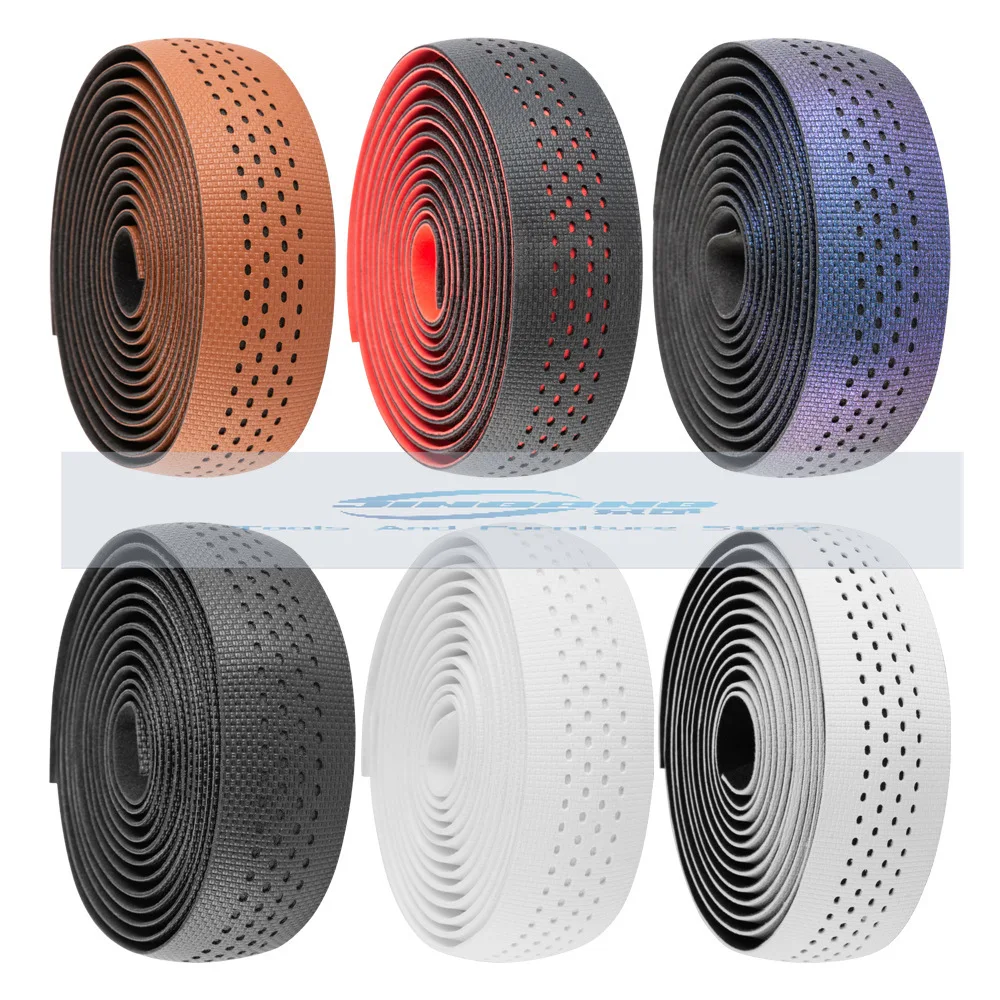 

PROMEND road bike handlebar with silicone strap bicycle bend handle cover anti-fouling non-slip breathable cycling equipment