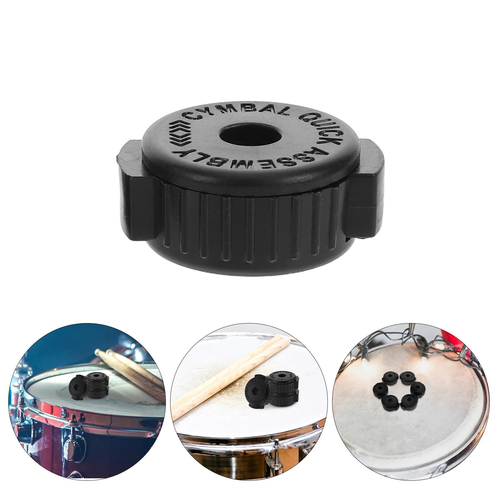 

8pcs Drum Quick Release Cap Fast Setup Stable Lock Universal Compatibility Lightweight Precision Engineered Extend Lifespan